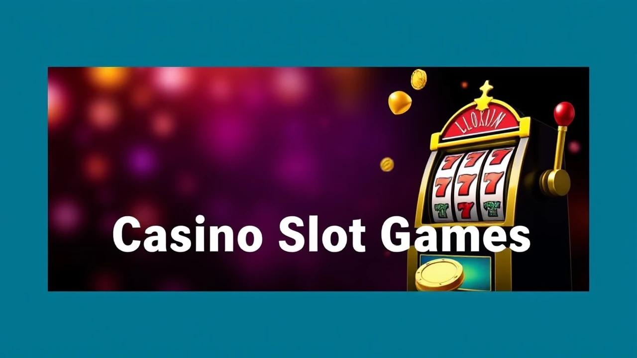 Expert Tips to Selecting the Finest Casino Slot Game